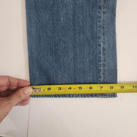 Levi's 501 Button‎ Fly Mens Distressed Jeans Size 34x32 - Picture 6 of 7